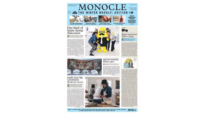 Monocle launches ‘The Winter Weekly’ Newspaper