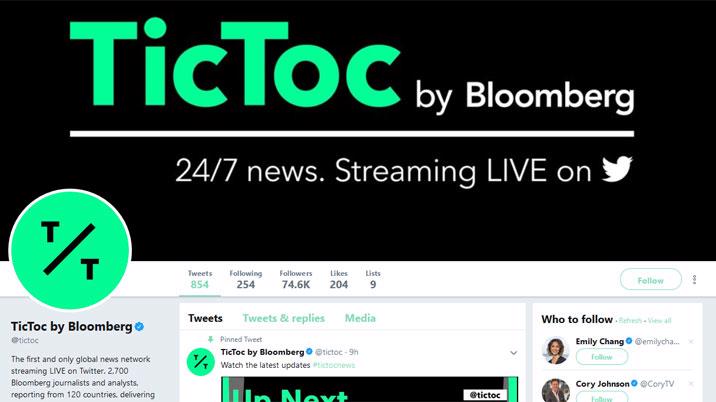 Bloomberg and Twitter Launch 24/7 Global Social News Network