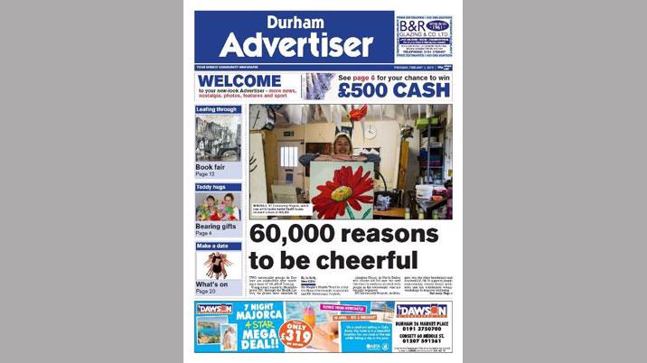 North Durham Advertiser relaunch