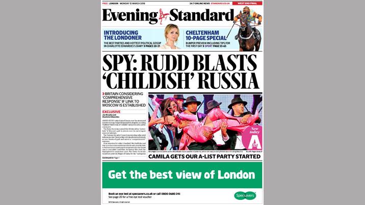 New look for Evening Standard