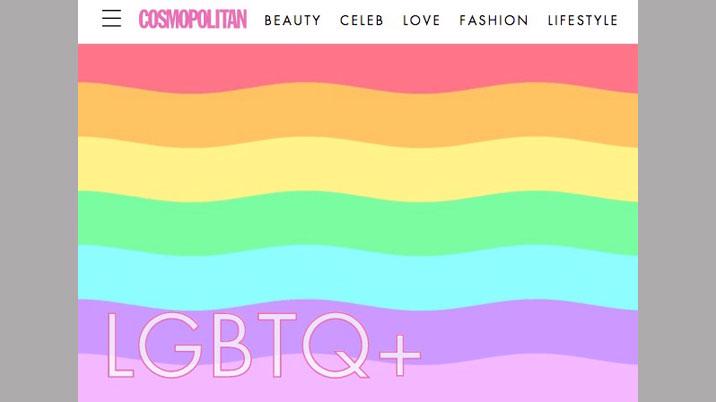 Cosmopolitan and Instagram partner on LGBTQ+ project