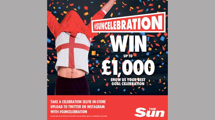 The Sun launches World Cup selfie promotion