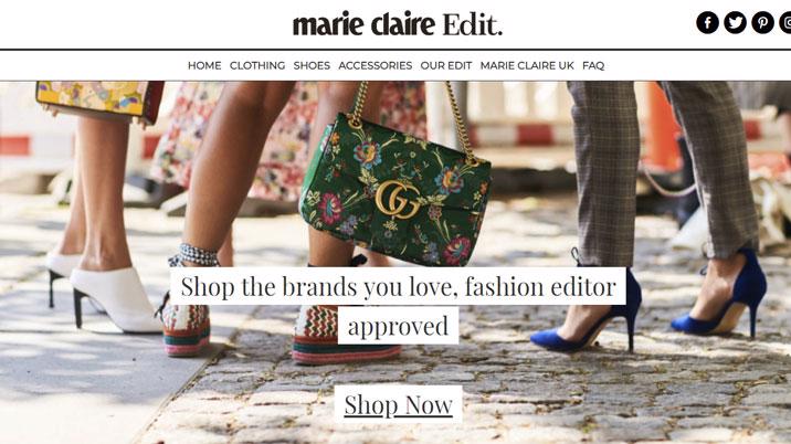 Marie Claire launches Marie Claire Edit shopping platform