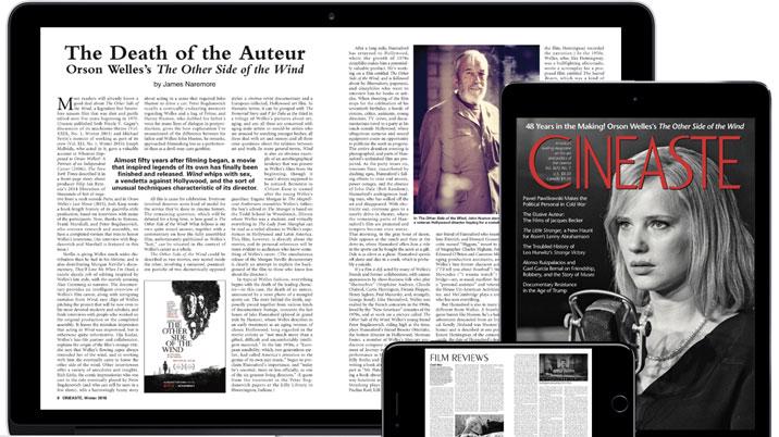 Cineaste launches digital archive with Exact Editions