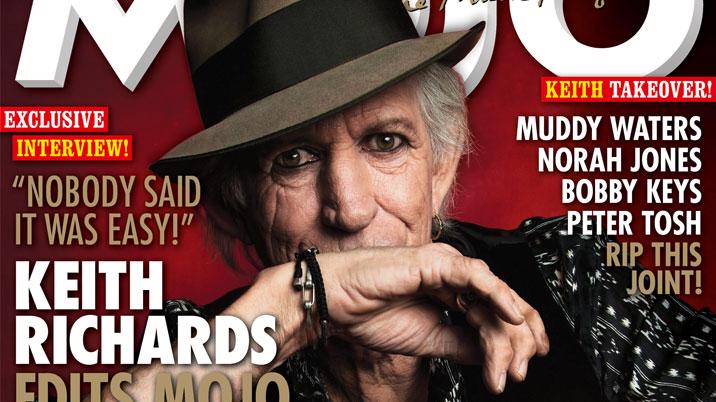 Keith Richards guest edits MOJO