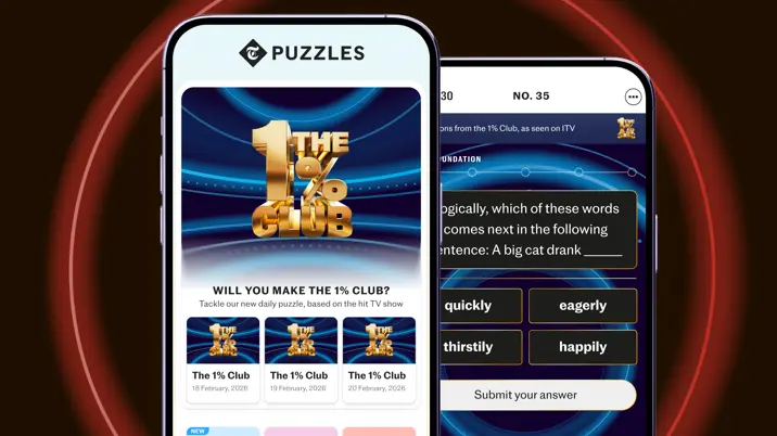Telegraph Puzzles launches new 1% Club game