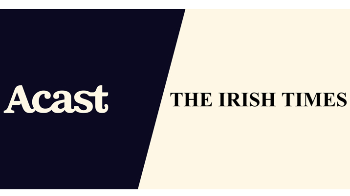 Acast to distribute and monetise Irish Times podcast portfolio