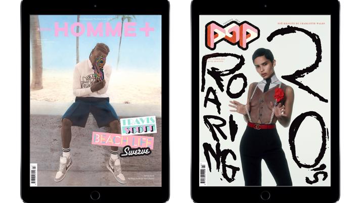 Arena Homme+ and POP Launch New Digital Editions