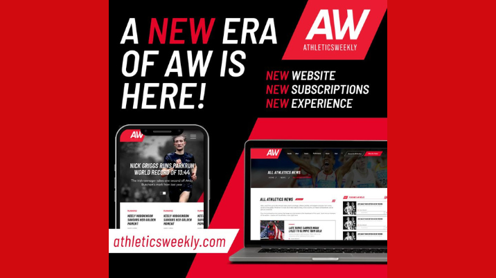 Athletics Weekly launches new website