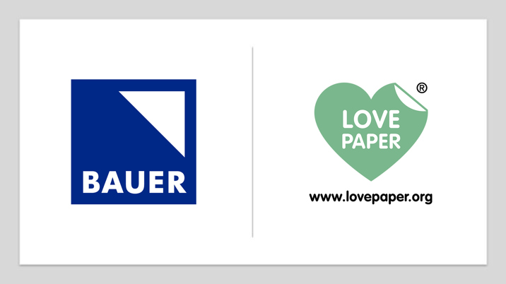 Bauer Media partners with Love Paper