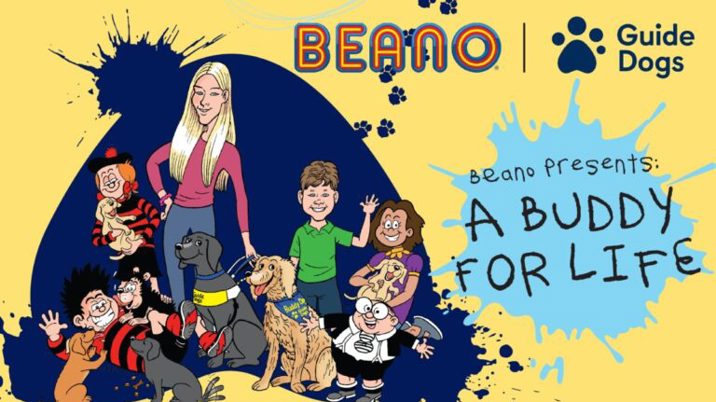 Guide Dogs partner with Beano