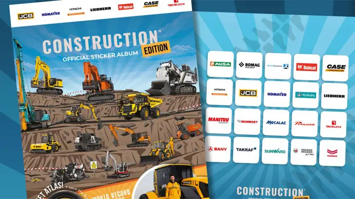 Launch: Construction Stickers & Album Collection