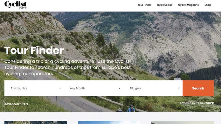 Cyclist Launches Tour Finder To Match Readers With Holidays