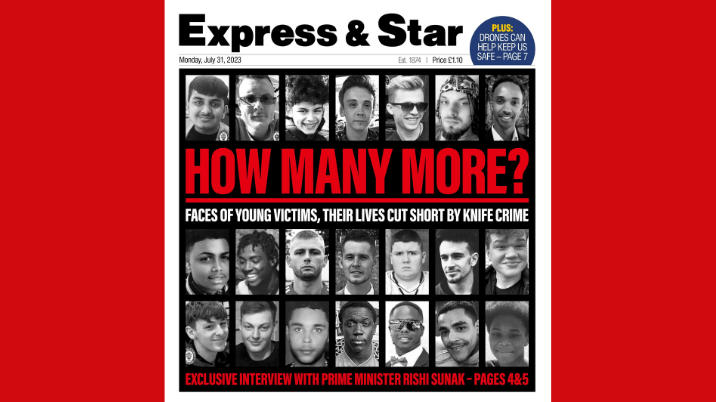 Express & Star launches Knives Campaign