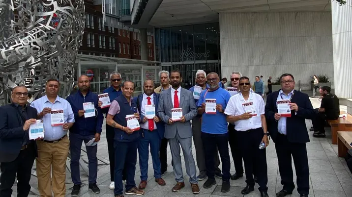 Independent retailers protest