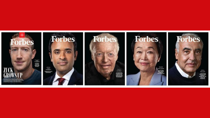 Forbes releases 2023 ranking of the 400 richest Americans