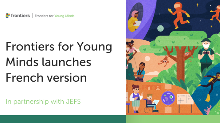 Frontiers for Young Minds launches a French-language version