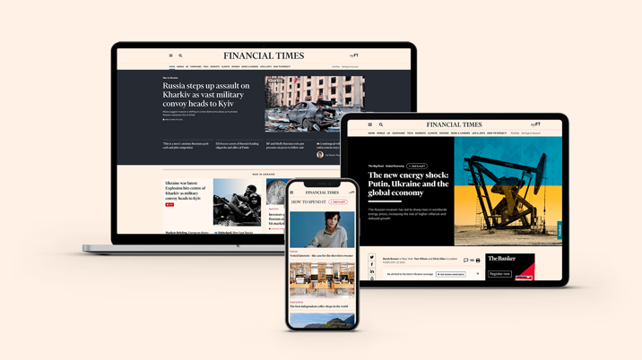 FT reaches one million digital subscribers