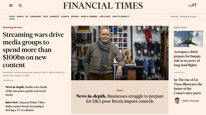 FT appoints new Editorial Complaints Commissioner