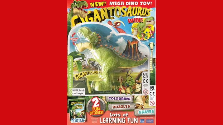 Launch: Gigantosaurus magazine