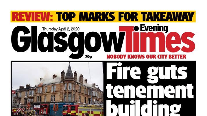 Glasgow Times delivered free to care homes