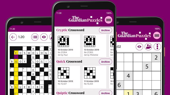 The Guardian launches Puzzles app