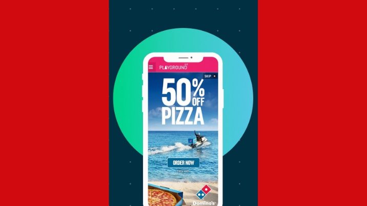 Domino’s partners with GumGum and Playground xyz