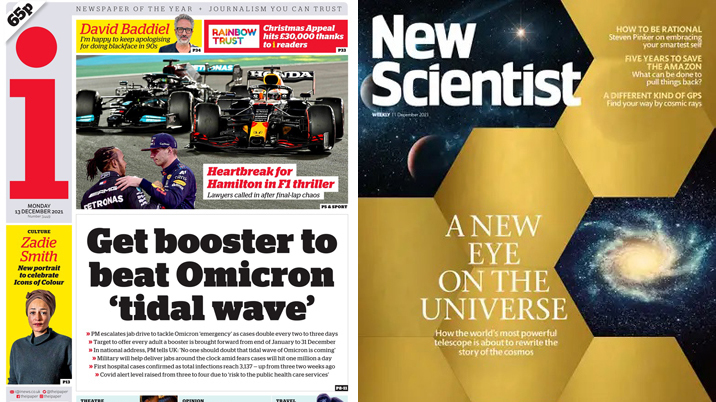 Harmsworth Media created to house the i and New Scientist