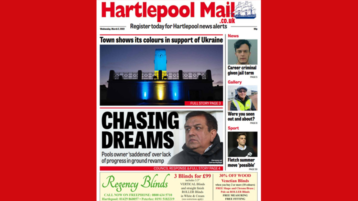 Hartlepool Mail goes weekly