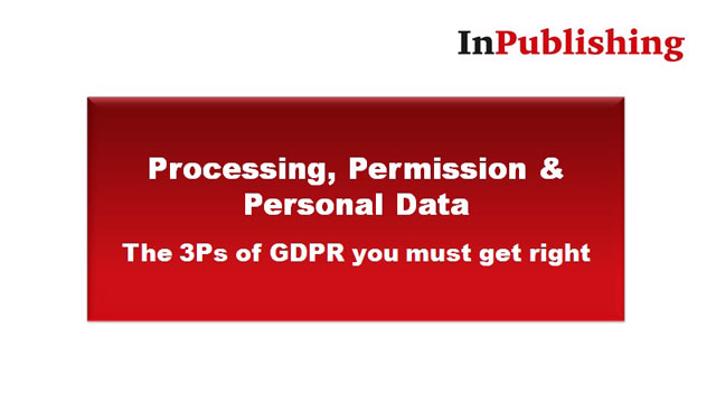 The 3Ps of GDPR – Q&A