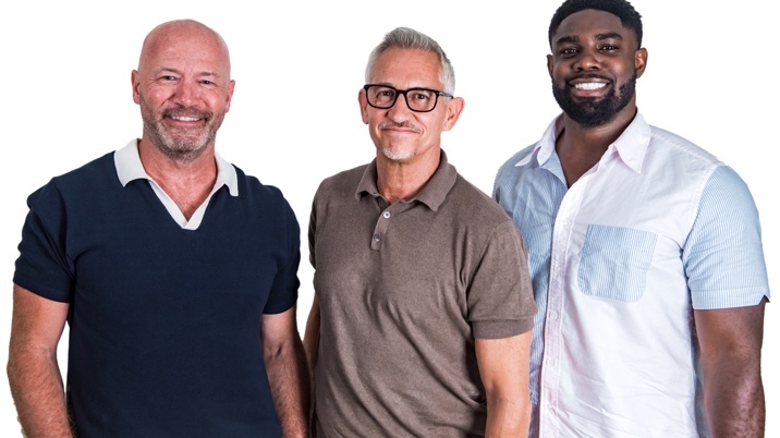 Lineker, Shearer & Richards launch new podcast