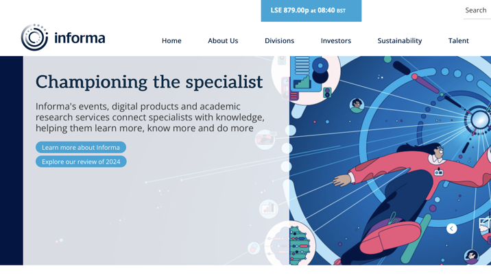 Informa announces half year results