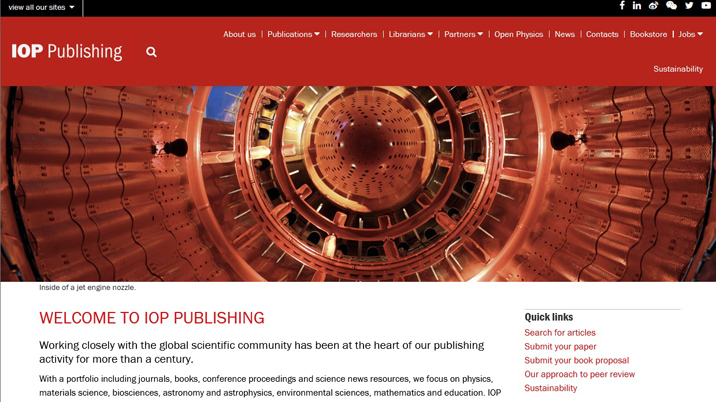 IOPP to launch portfolio-wide transparent peer review on its OA journals