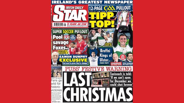 Reach receives clearance to acquire Irish Daily Star