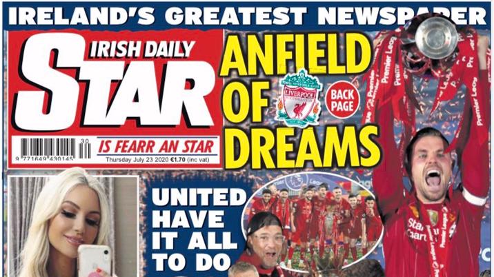 Reach agrees to acquire Irish Daily Star