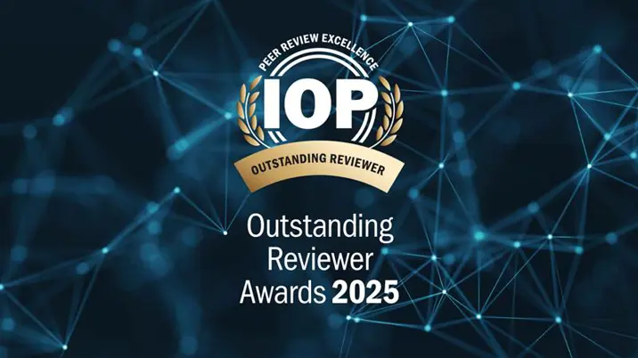 IOP Publishing celebrates outstanding peer reviewers