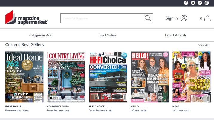 InterDirect launches MagazineSupermarket