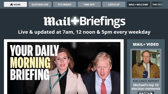 New Daily Mail digital title Mail+ launches on Glide Publishing Platform