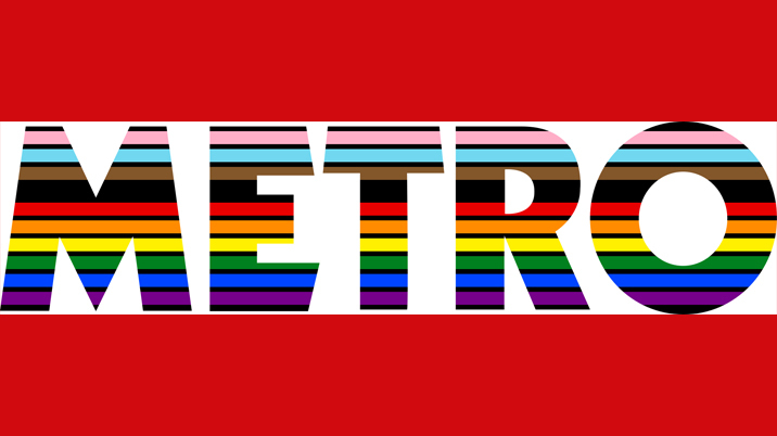 Metro reinstates Pride logo