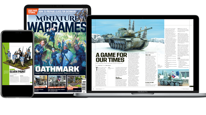 Miniature Wargames Magazine goes digital with new archive