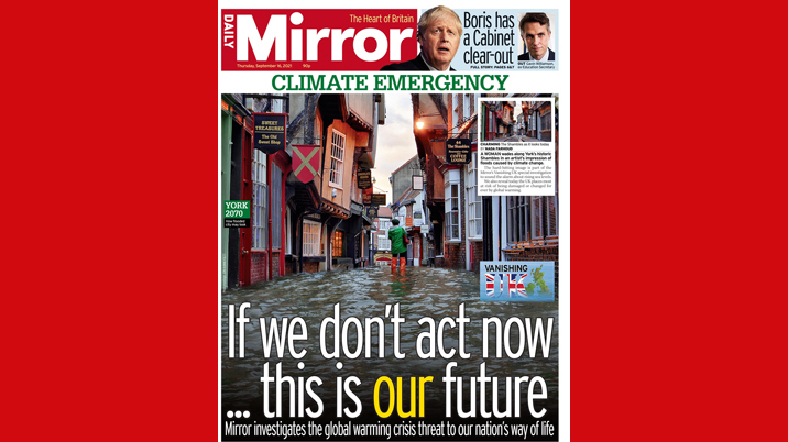 Mirror renames Weather section “Weather & Climate”