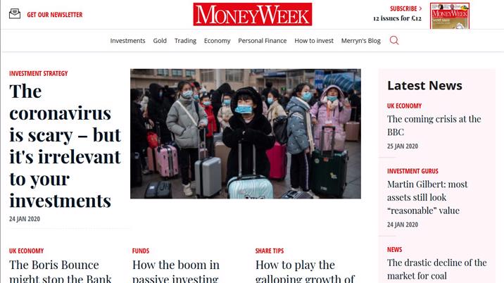 MoneyWeek relaunches website