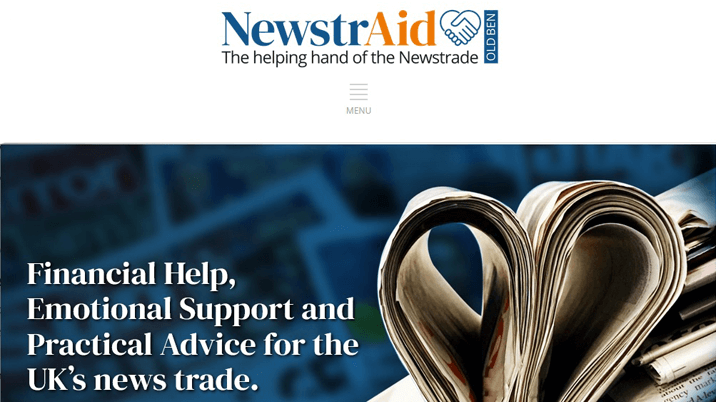 Industry charity NewstrAid launches new website