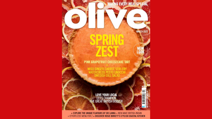 Immediate Media announces redesign of olive magazine