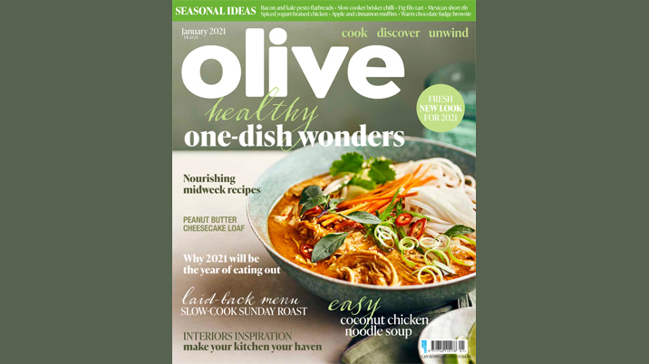 Olive magazine unveils new look