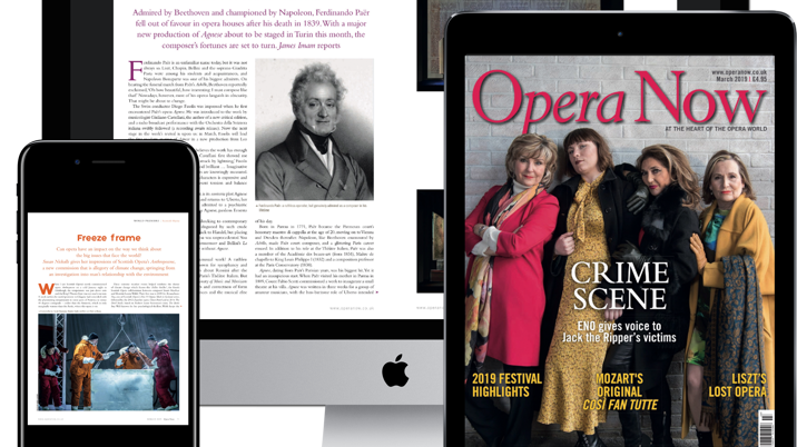 Opera Now digitises archive