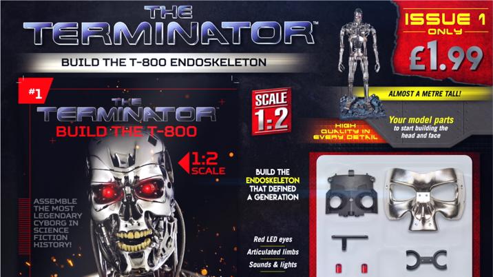 Launch: The Terminator – Build The T-800 Endoskeleton