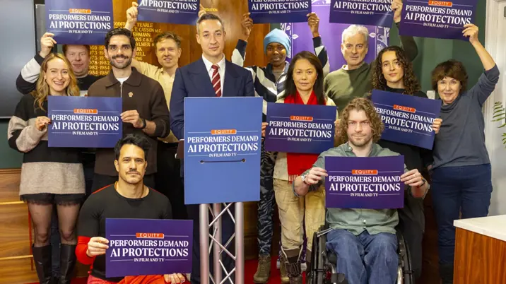 Equity announces indicative ballot results on AI protections for performers