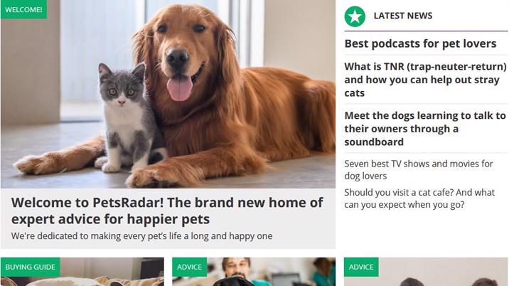 Future launches PetsRadar