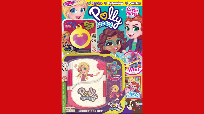 Launch: Polly Pocket magazine